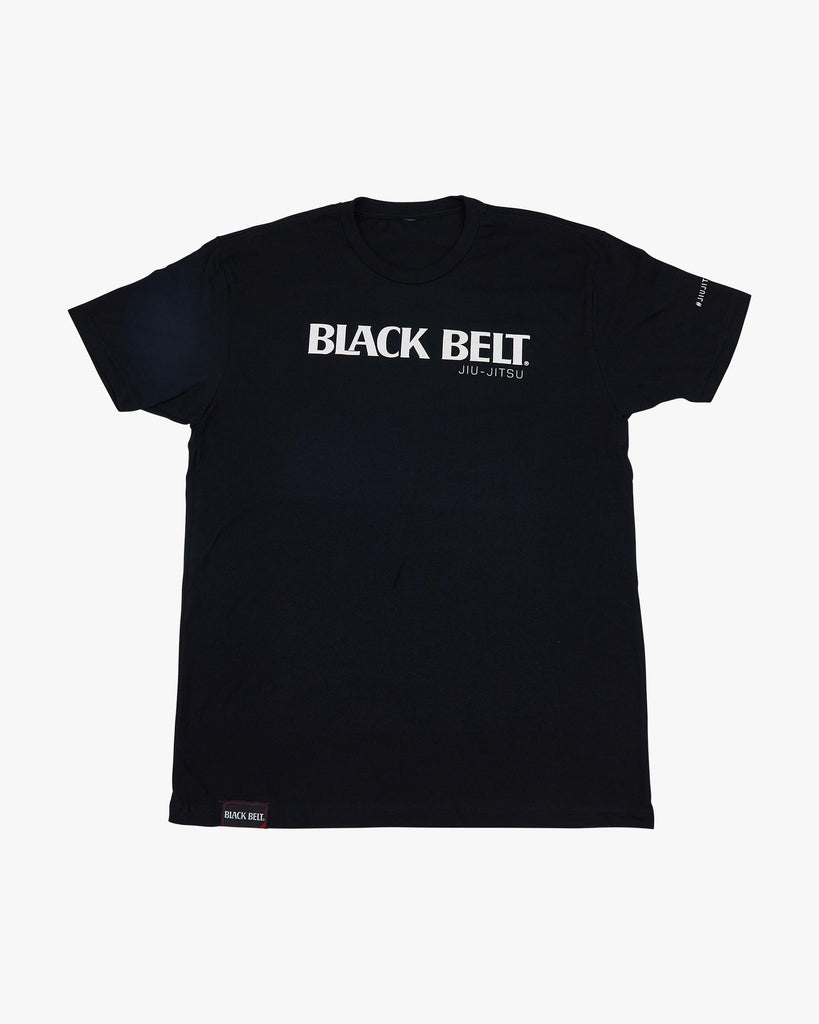 Black Belt Jiu Jitsu Tee Black